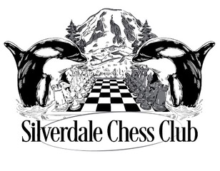 Silverdale Chess Club whale logo